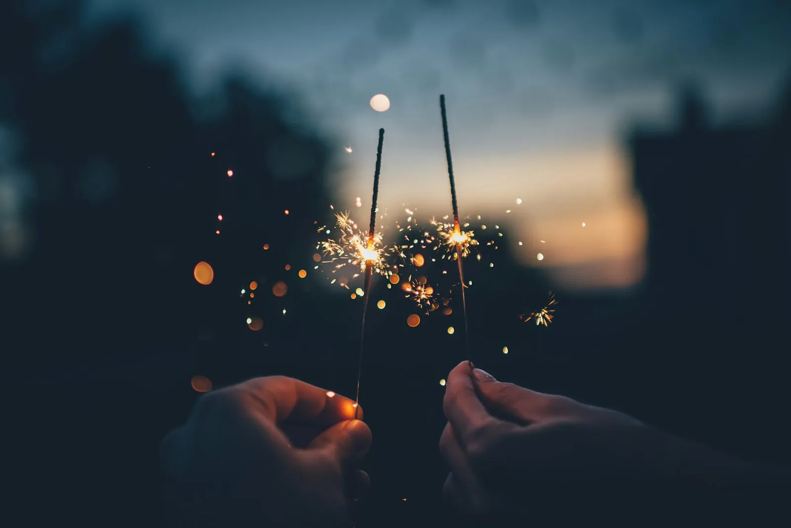 Festive night energy for New Year and celebration evenings